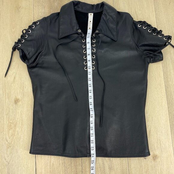 Men's North Bound Leather Lace Up Top Sz Med - Picture 12 of 13